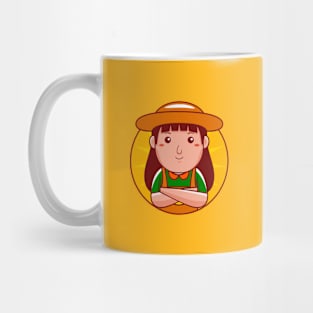 Farmer Woman Mug